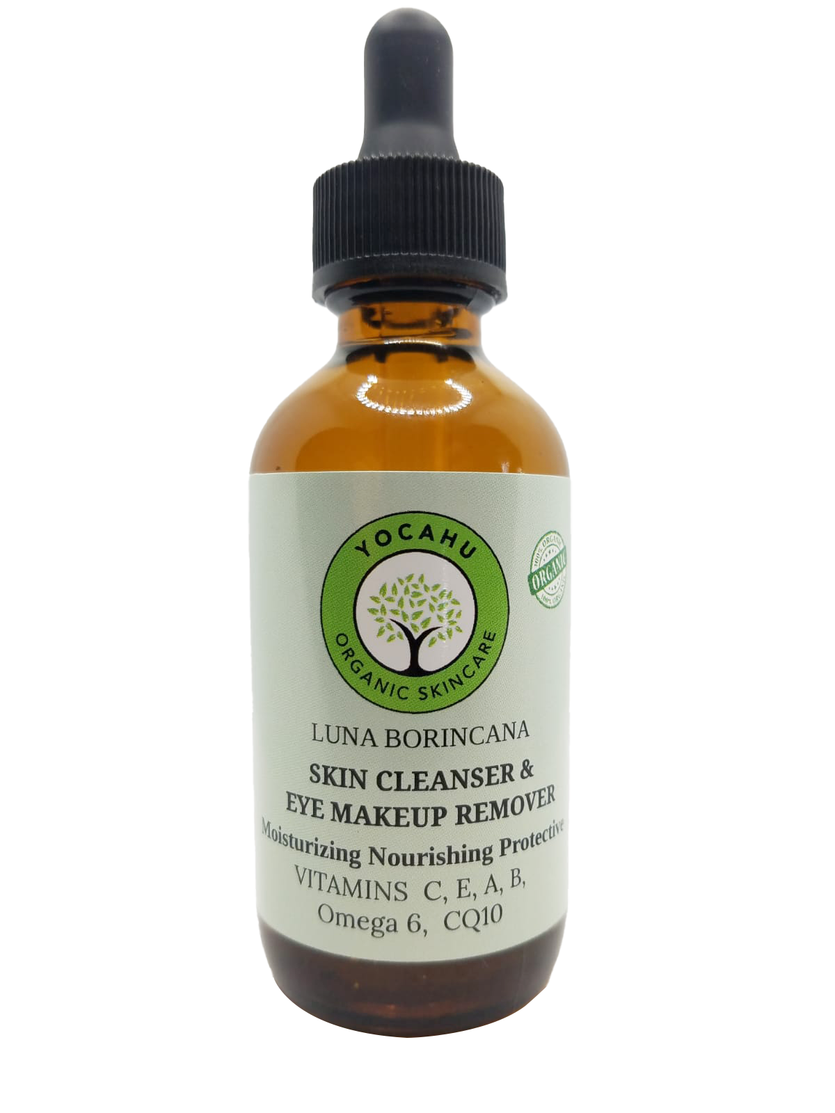 LUNA BORINCANA SKIN CLEANSER & MAKEUP REMOVER / Limpiador y Removedor de maquillaje - Yocahu Organic Skin Care