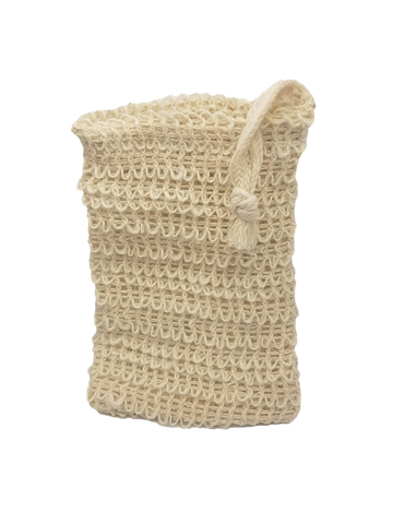 Sisal Natural fiber exfoliating soap bag - Yocahu Organic Skin Care